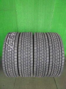 M-250 275/80R22.5 151/148J BS M888 ミックス 4本set