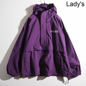 M7534P　▼AMERICANA アメリカーナ × アパルトモン▼ 22AW Nylon Anorak ナイロン アノラックパーカー パープル オーバーサイズ 春～秋 rb