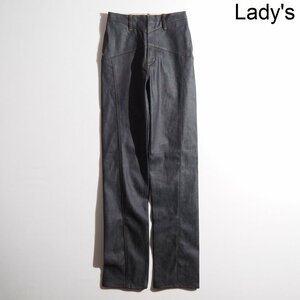 M7688P　▼FETICO フェティコ▼　新品 23SS 12oz HIGH-RISE COATING JEANS リジッド デニムパンツ ブルー 0 FTC212-0602 シーズンレス rb