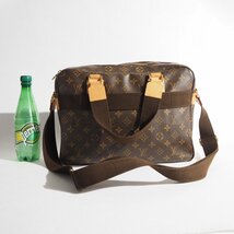 C1513R59　▼LOUIS VUITTON ルイヴィトン▼　M40043 サック ボスフォール 2way ショルダーバッグ モノグラム メンズ レディース rb mks_画像4