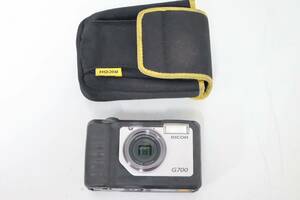 RICOH　G700　リコー　防水・防塵・耐衝撃デジタルカメラ　バッテリー付き　業務用　