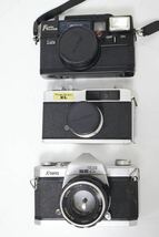 11台まとめ売り! MINOLTA ミノルタ YASHICAヤシカ PENTAX ペンタックス MEIKAI メイカイ FUJICA フジカ kowa コーワ フィルムカメラ _画像9