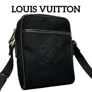 LOUIS VUITTON　ルイヴィトン　ダミエジェアン　ミニシタダン　ショルダーバッグ　キャンバス　ブラック系　M93622 希少サイズ　激レア