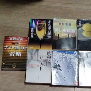 東野圭吾　文庫19冊セット　分身　美しき凶器　あの頃の誰か　ナミヤ雑貨店の奇蹟　使命と魂のリミット　白銀ジャック　疾風ロンド他