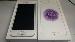 即決 新品未使用 iPhone6 16GB シルバー 白ロム 本体付属品全て有り au 格安携帯も利用可能 送料無料当日発送 apple