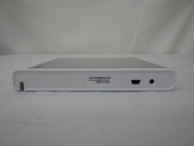 Logitec ロジテック カンタンポータブルDVD LDR-PMH8U2LWH 中古品 240301_画像4