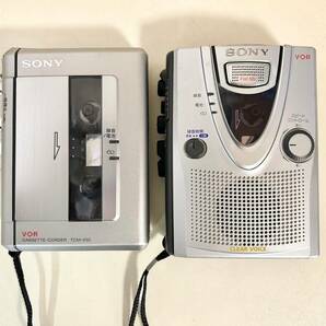 【ジャンク品】SONY カセットプレイヤー TCM-400、TCM-450の画像1