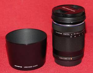 M.ZUIKO DIGITAL ED 40-150mm F4.0-5.6 R [ブラック] 完動美品　純正(フード,前後キャップ）