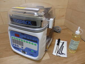 *TOSPACK V-280A TOSEI desk-top type vacuum packaging machine 20 year made tos pack test OK* including carriage *