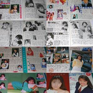 井上麻美 1991年～1995年 大量 切り抜き ファイル 1冊 80Pの画像4