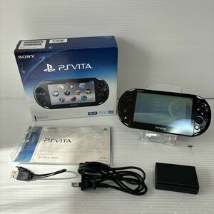 SONY PSVITA Wi-Fiモデル PCH-2000 Black ソニー PlayStation Vita 動作確認済み S-077