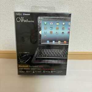 小型Bluetoothキーボード＆iPad用ケースセット RP-BK111S （ブラック）