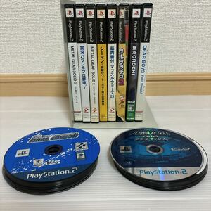 1円スタート 未検品 PlayStation2 ゲームソフト ケース無し有 大量まとめ売り PS2 プレステ2ゲームソフト まとめ売り A-474