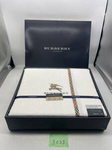 【新品未使用】バーバリー BURBERRY タオルシーツ 140×240cm 箱付き 綿100% 西川産業 タオル ギフト 贈り物 プレゼント ブランド u3025