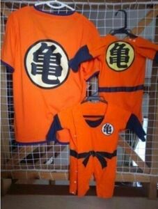 ドラゴンボール　ハロウィン　悟空　悟飯　仮装 コスプレ　ロンパース　カバーオール　Tシャツ ハロウィーン 鳥山明