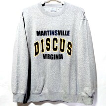 特価/未使用【サイズ=4L(3XL)】DISCUS ATHLETIC/ディスカス アスレチック/メンズ/裏起毛/スウェット/トレーナー/胸囲=110～118cm/杢gray_画像1