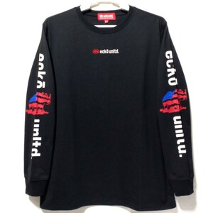 特価/未使用【サイズ=LL(XL)】 ecko unltd./エコーアンリミテッド/メンズ/長袖/Tシャツ/胸囲=104～112cm/black