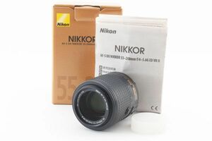 #r85★美品★ Nikon ニコン AF-S 55-200mm F4-5.6G VR II