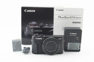 #r93★美品★ Canon キャノン PowerShot G7X Mark II ブラック