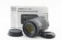 #r149★極上美品★ Canon キヤノン EF-S 55-250mm F4-5.6 IS STM_画像1