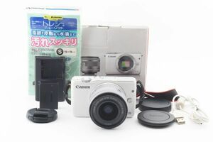 #r43★美品★ キヤノン Canon EOS M10 15-45mm レンズセット