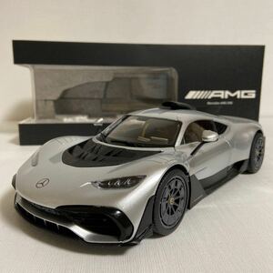 ★ベンツディーラー／BENZ-DEALER 1/18 ★メルセデス AMG ONE／Mercedes AMG ONE 2023 (Hightech Silver) ★撮影の為に台座から外しました