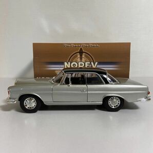 ★ノレブ／NOREV：1/18 ★メルセデス ベンツ S-クラス 280SEクーペ／Mercedes-Benz S-CLASS 280 SE Coupe 1969 (Silver) ☆usedの画像2