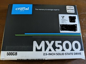 送料無料 未開封 Crucial SSD MX500 500GB 2.5インチ 7mm CT500MX500SSD1/JP PS4 アルミ