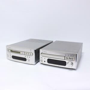 DENONl player set lDMD-M33lMD recorder lRCD-M33lCD RECEIVERlMP3,WMAl2005 year made l Denon l210176