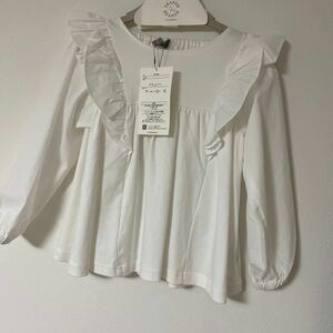  frill breast frill pull over 120 blouse 