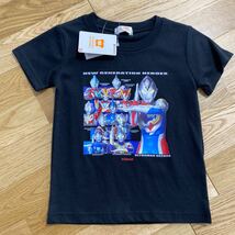 ウルトラマン　ヒーローズ　半袖Tシャツ　実写プリント　110_画像1