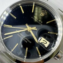 ROLEX ロレックス 6694 Oyster Date オイスターデイト ブラック 1960年代 手巻き式 J58579_画像8