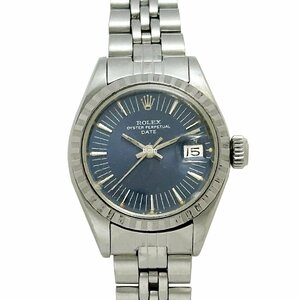 Ролекс (Rolex) 6924 Oyster Вечный указатель даты Oyster Perpetual Blue 1970-х годов с автоподзаводом J58801