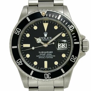 ROLEX ロレックス 16800 Submariner サブマリーナ ブラック フチなし 81番台 自動巻き J59006