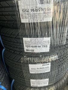 2023年製 送料込み4本 16500円～ 155/65R14 ヨコハマタイヤ S306 新品タイヤ 4本セット