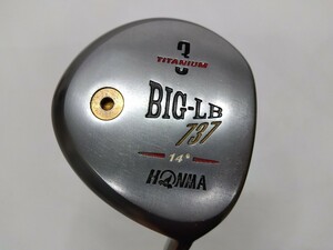 希少★ HONMA GOLF 本間ゴルフ BIG LB737 14度 3W flex:S-1 SUPER FerriteCarbon LIGHT TYPE-T S-1★★ ビッグLB737フェアウェイ 5327121