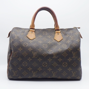 C24-261【ジャンク】LOUIS VUITTON ルイ・ヴィトン M41526 スピーディ30 モノグラム ボストンバッグ ハンドバッグ 中古品 鍵/カデナ付き