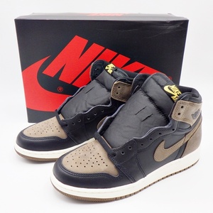 C24-485 NIKE ナイキ FD1437-020 AIR JORDAN 1 Retro High エアジョーダン1 レトロ ハイ OG GS 23.5cm パロミノ ブラウン系 未使用 箱付き