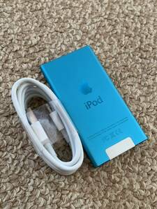 ◎動作確認済 iPod nano アイポッドナノ 第7世代　ブルー Bluetooth フィットネスAPP