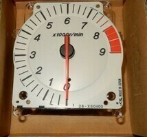 * rare goods * Mazda original new goods MAZDA RX-7 FD3S 6 type for tachometer white meter 