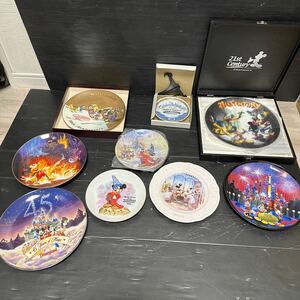 ディズニー ランド　限定品　アニバーサリープレート　年代物　レア　ミッキー　ミニー