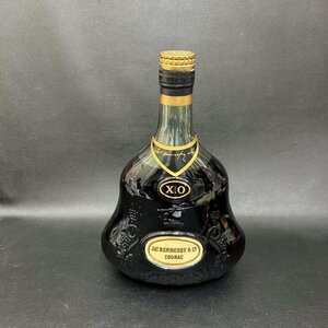 1円　未開栓　JAs HENNESSY ジャズ ヘネシー XO グリーンボトル 金キャップ コニャック 700ml 40％　ブランデー 箱なし 洋酒