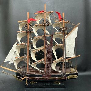 1円 完成品 精巧 船 模型 木製 FRAGATA ESPANOLAの画像7