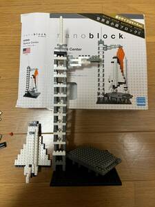 ☆nanoblock☆ナノブロック スペースセンター☆014☆欠品パーツあり☆