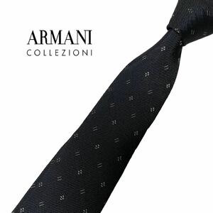 ARMANI COLLEZIONI ネクタイ 小紋柄 アルマーニ コレッツォーニ USED 中古 m823