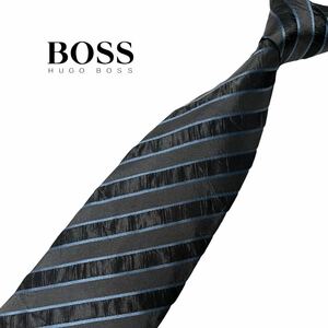 HUGO BOSS ネクタイ レジメンタル柄 ストライプ柄 ヒューゴボス USED 中古 m853