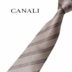 CANALI ネクタイ レジメンタル柄 ストライプ柄 カナーリ USED 中古 m908