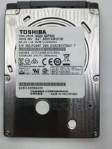 ★7mm★　東芝 2.5インチSATA 500 GB 5400 RPM ハードディスク・正常品..._画像1