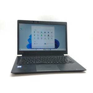 Win 11, 中古パソコン, 第8世代, Core i5, 中古ノートパソコン【東芝 U63/M】MSオフィス2021付き, 16GB メモリ, SSD 256GB, 13.3型, カメラ