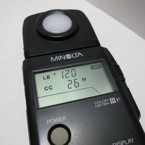 MINOLTA カラーメーター ⅢF (動作OK) ■希少■ 10690の画像3